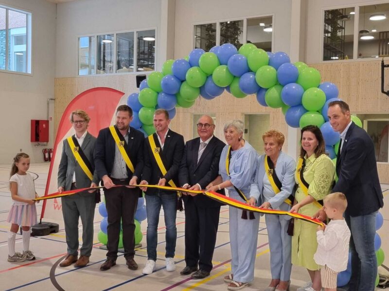 Inhuldiging sporthal